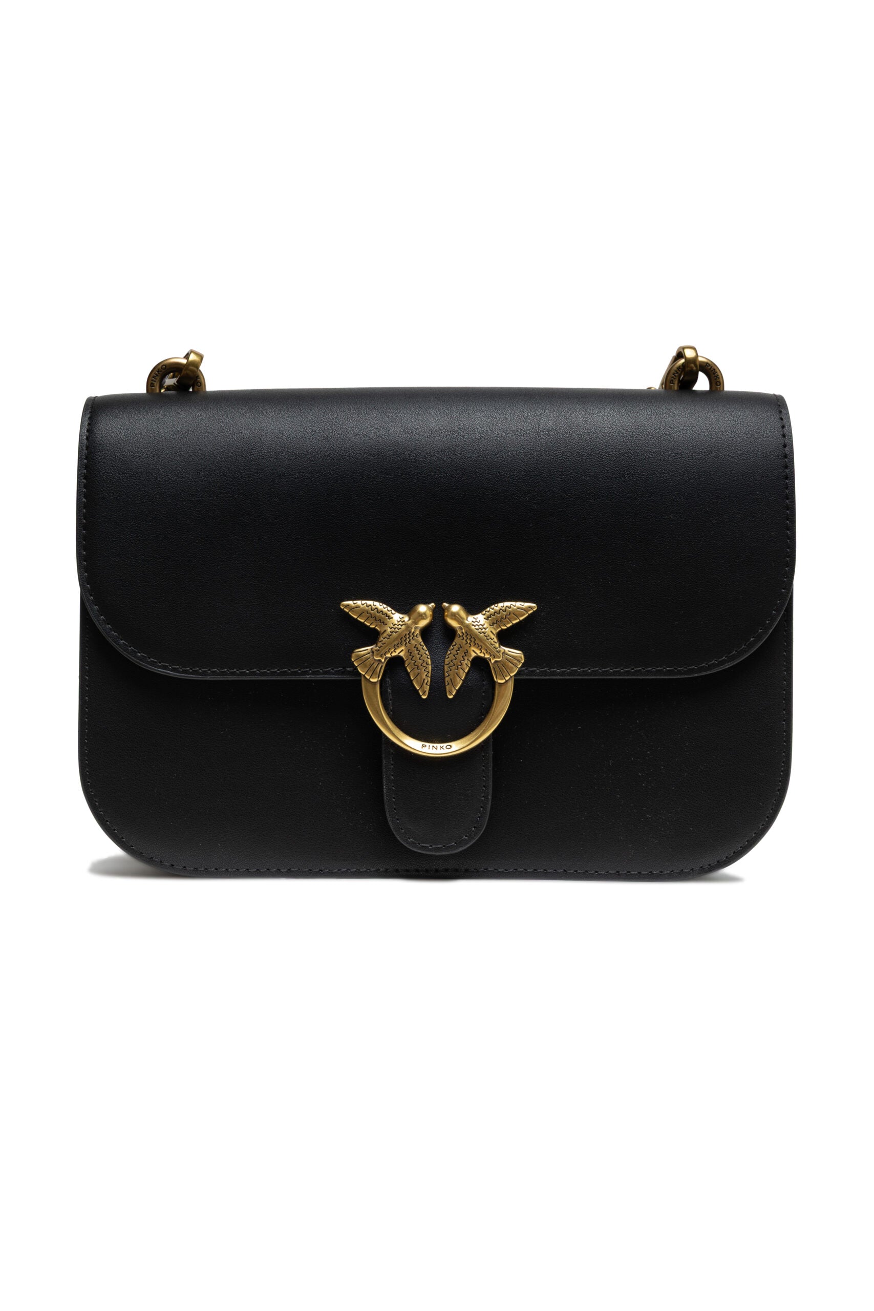 PINKO Black Mini Love Bag One Simply